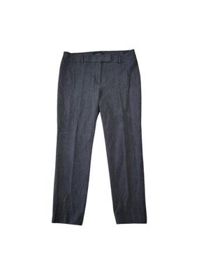 Talbots Houndstooth Ankle Pants High Waist Slim Career Trouser 6P